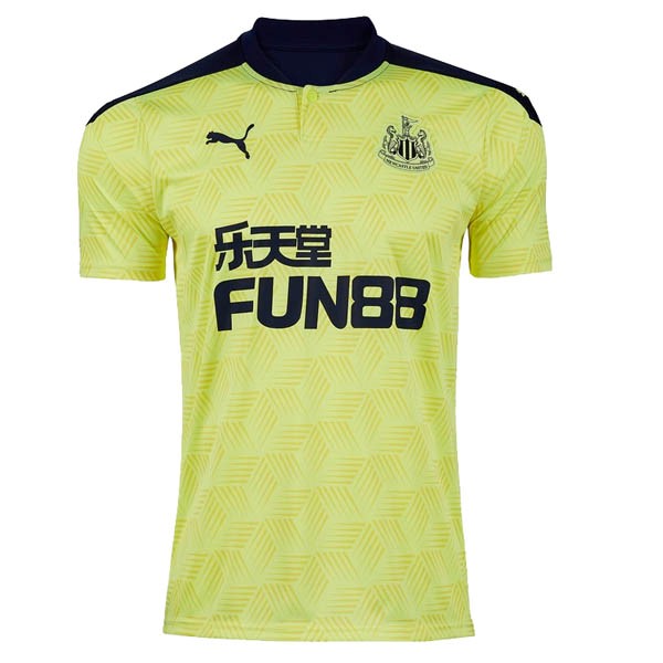 Tailandia Camiseta Newcastle United Segunda Equipación 2020-2021 Amarillo